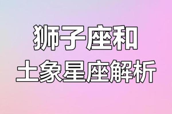 狮子座是什么象星座