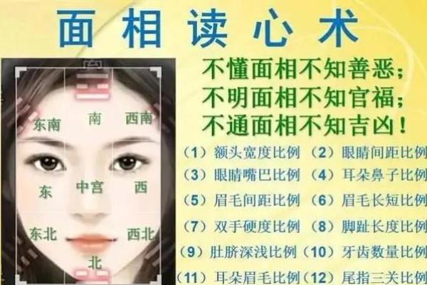 面相学：通过面相断家中风水秘决！