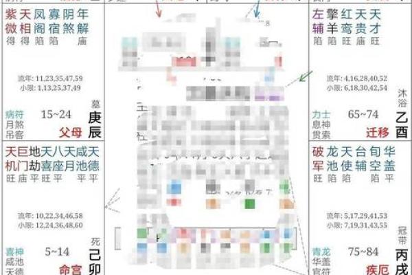 紫薇斗数命宫对应