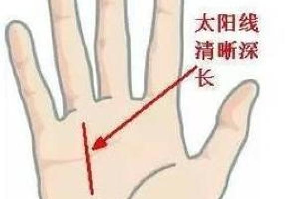 《手相学习百科》：太阳线
