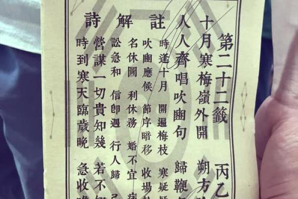 观音灵签第三十四解签事业
