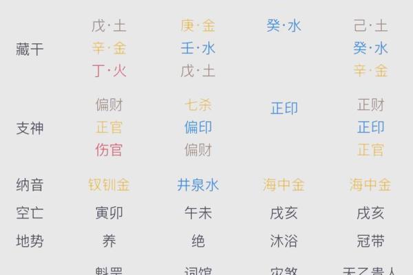 八字支神