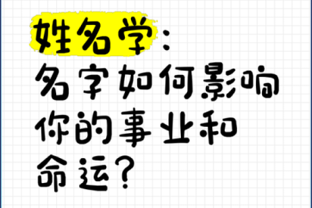 姓名与事业-姓名学-姓名分析姓名