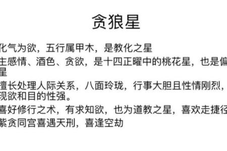 紫薇星贪狼星在福德宫