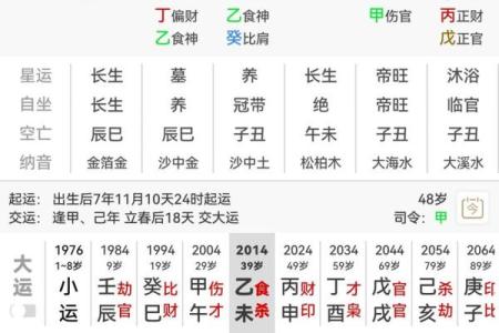 流年和八字