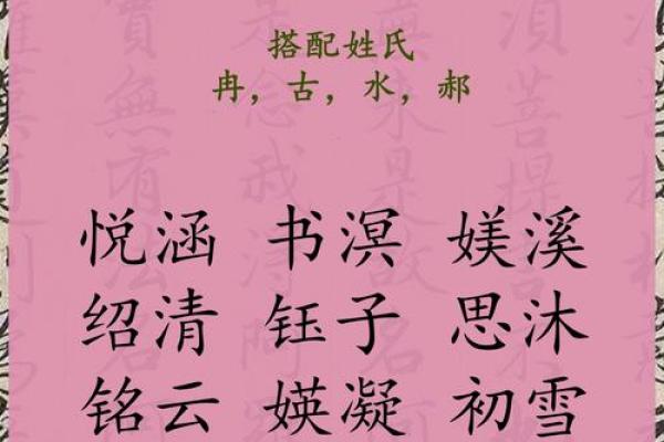 女宝宝生辰八字起名