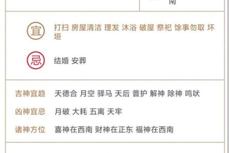 今日黄历详解查询,明天黄历吉日查询