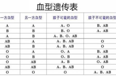 关于血型的婚姻综合症