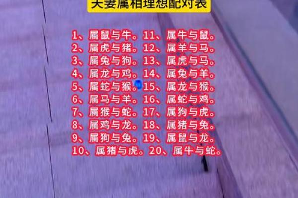 生肖属相配对表 十二生肖属相配对表