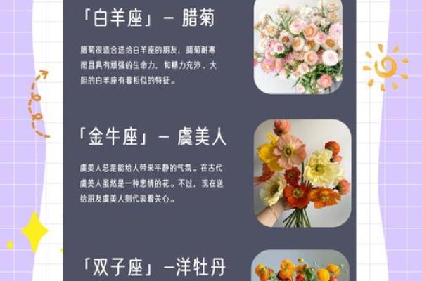 十二星座本命花花语,12星座专属花语