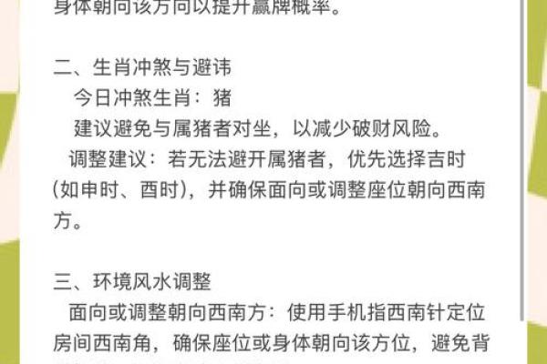 打麻将必胜的风水秘诀