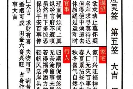 周公灵签第十三签