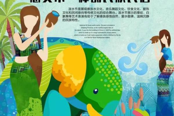 节日节气民俗节日，傣族泼水节