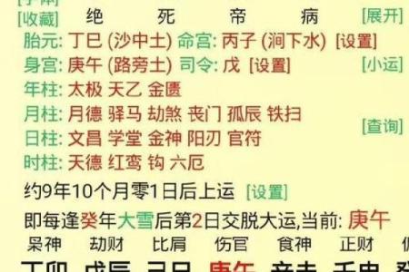 将军的八字