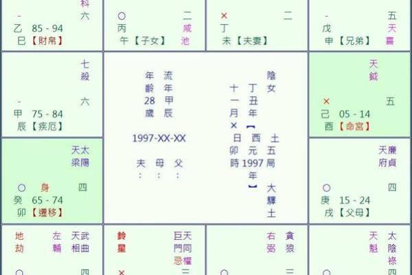晚婚紫薇斗数