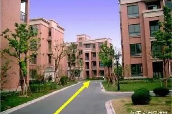 十字路口公路的房子风水