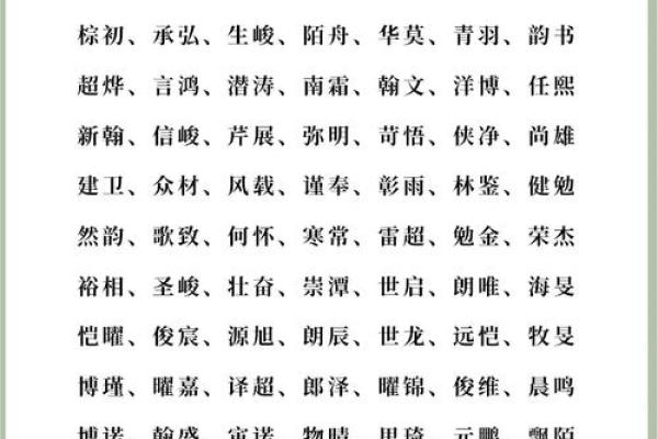 中午出生属兔的男孩应该怎么样取名字呢？姓名