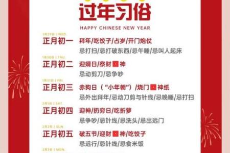 正月初一是什么节日 习俗有哪些