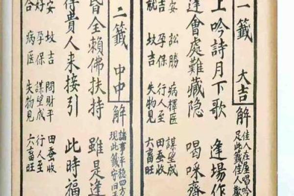 慈悲娘娘灵签78签解