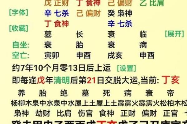 八字忌神查询