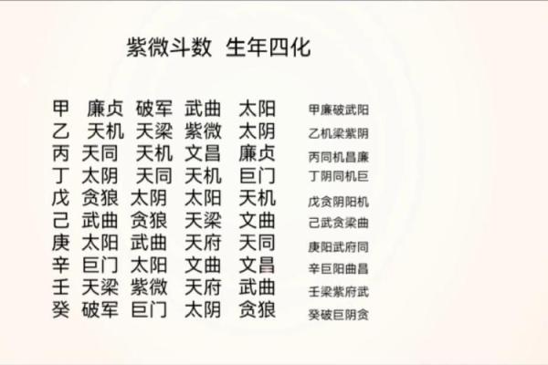 紫薇斗数性质