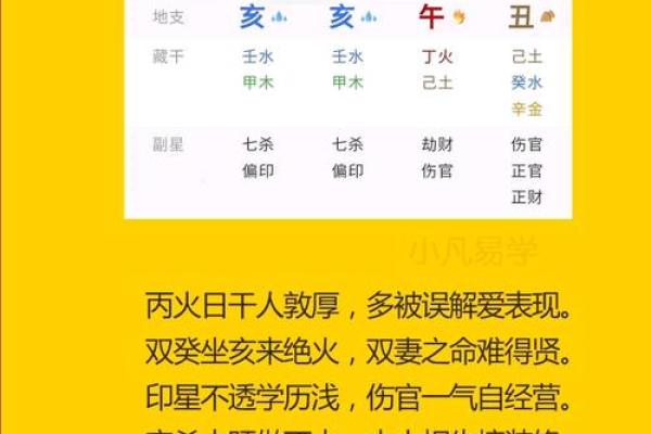 丙火的八字
