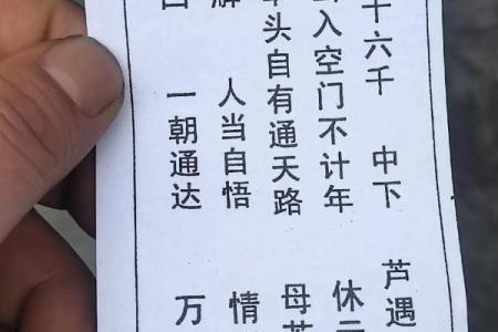 月老姻缘签28签详细解说 月老灵签姻缘签28签求解释？