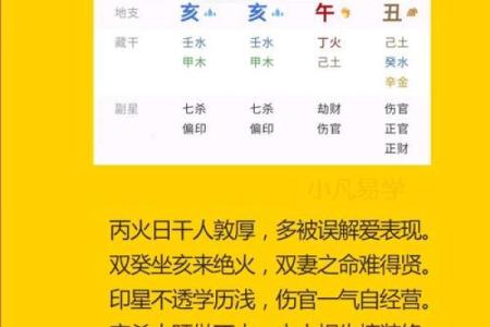 丙火的八字