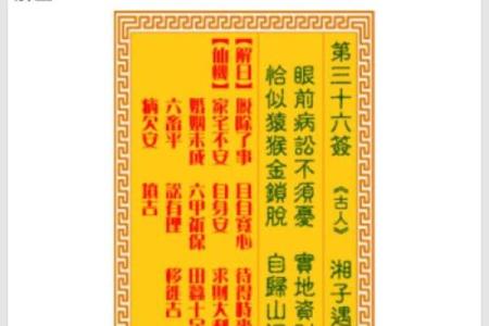 观音灵签22和70