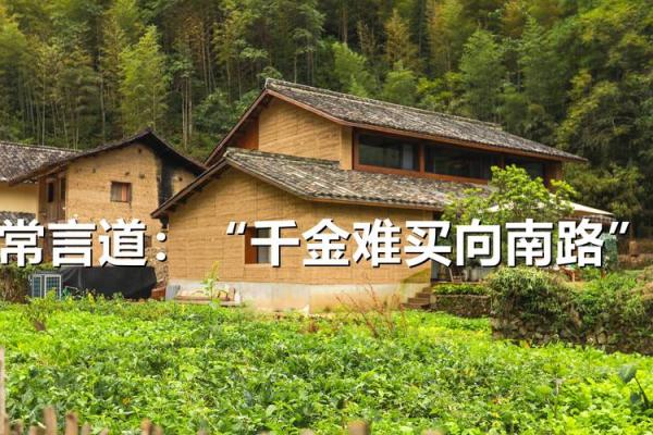住宅南大门的方位，房子大门向南？