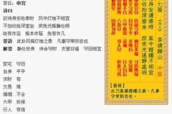 观音灵签第二十四签  观音灵签解签24