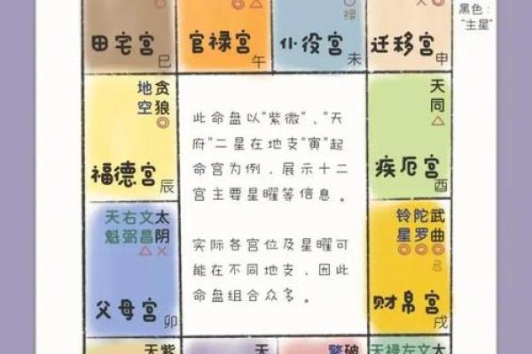 紫薇星数十二宫怎么排