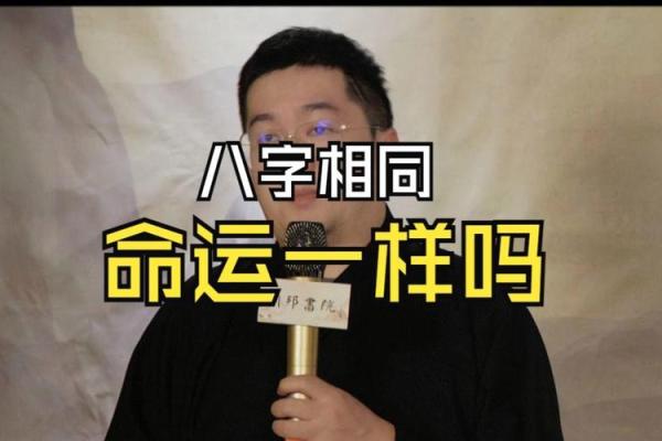 八字相似命运也相同吗