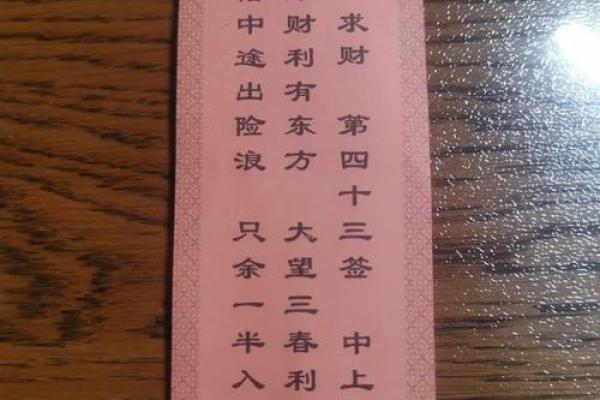 佛祖71灵签