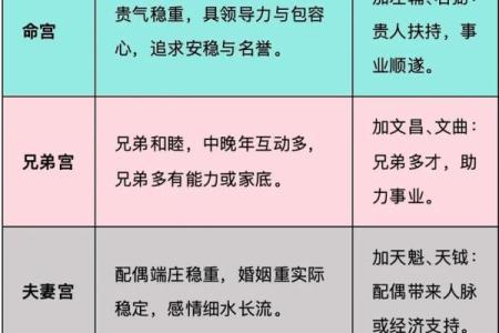 紫薇斗数看兄弟几个
