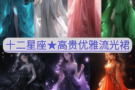 十二星座的专属裙子是什么样子