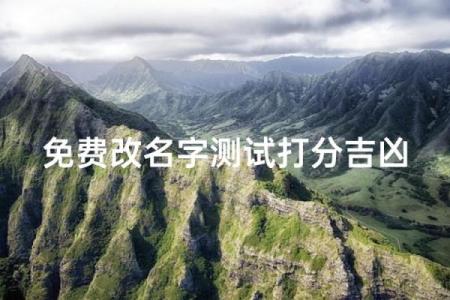 起名字测试评分基本原理_字型起名