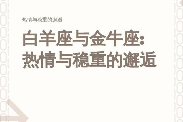 白羊男和金牛女配对_白羊男动了真情才有的表现