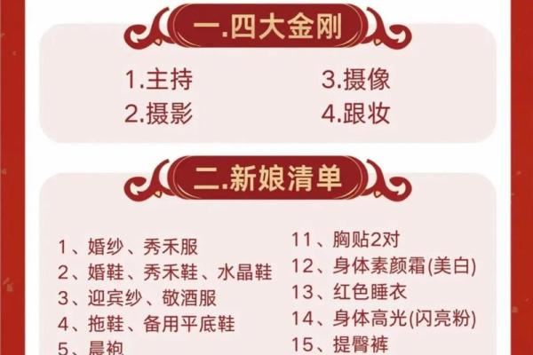 准备结婚用哪些吉日 准备结婚要买什么东西？