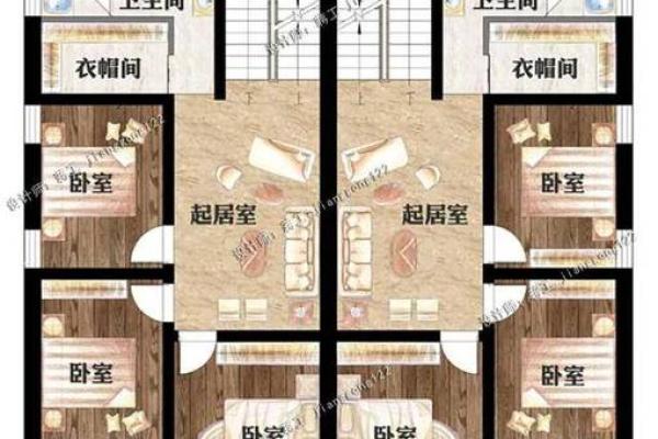 两栋房子连着风水