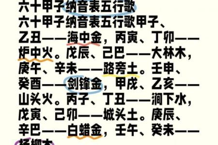 纳音与八字