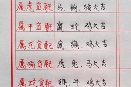 12生肖婚姻最佳配对 12生肖婚姻最佳配对表大全