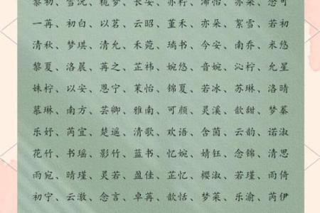 2021年9月24日出生的女孩健康顺遂名字推荐姓名