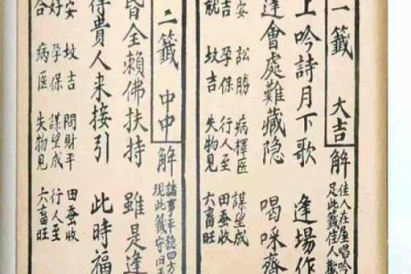 观音灵签最准