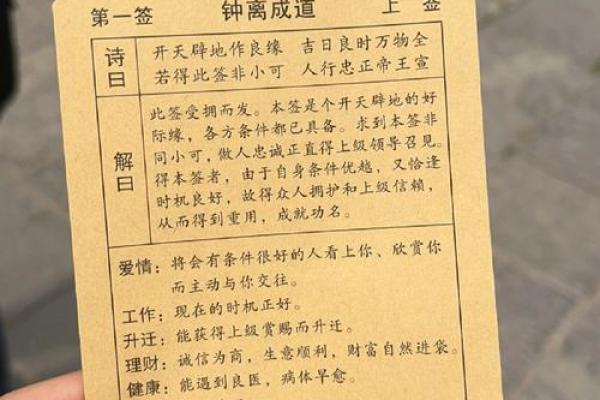 观音灵签87签找工作