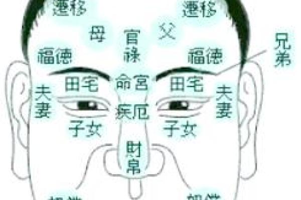 面相解析：额头面相算命图解