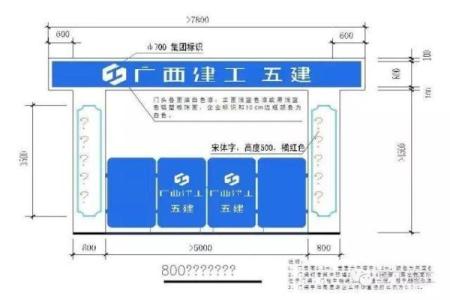 施工工地大门方位，施工工地大门方位标准？