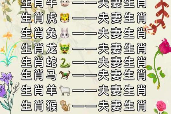 十二生肖配对表