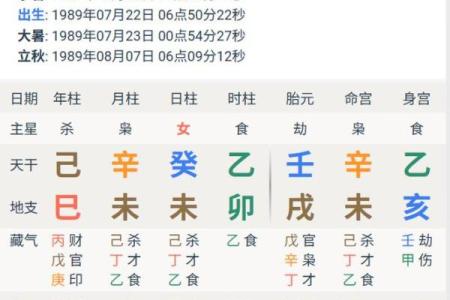 八字大限