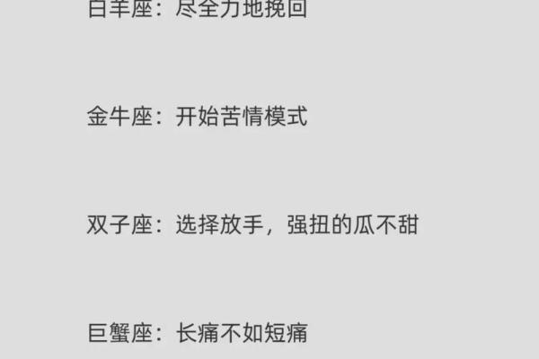 12星座的爱情是由谁说了算